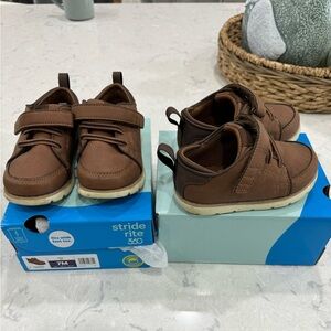 Stride Rite size 7 shoe worn once for family pictures then outgrew